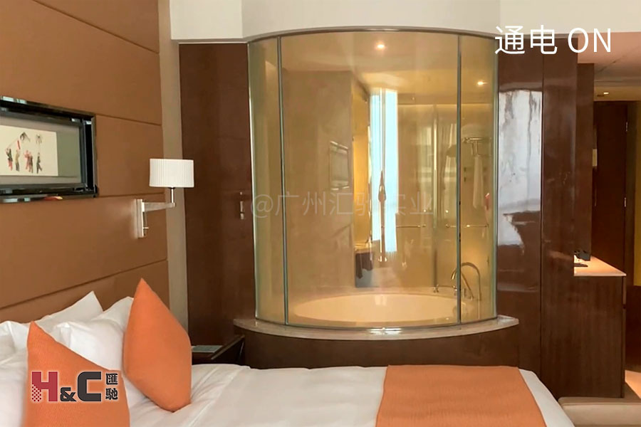 廣州日航酒店客房調光玻璃